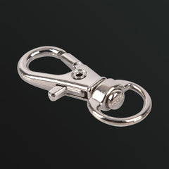 10pcs Mini Aluminum Keychain Snap Spring Clip Hook Carabiner