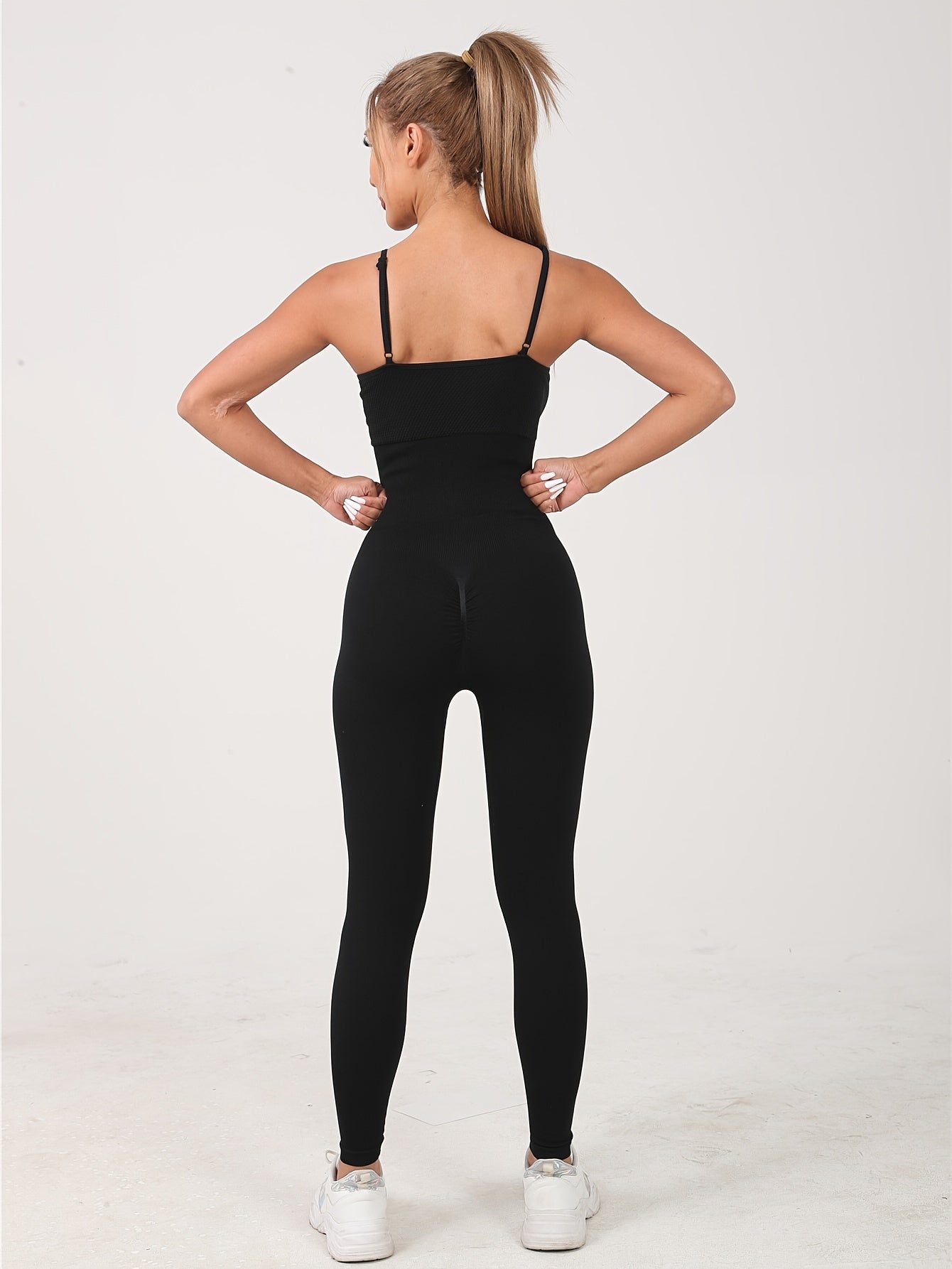 Women's High Elastic Yoga Jumpsuit