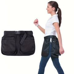 Outdoor Zipper Waist Bag Stylish Belt Large Capacity for Running