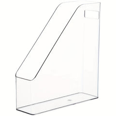 Acrylic Desk Storage Box Magazine File Rack Plastic Paper Tray