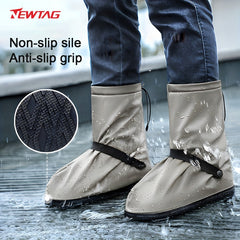 Waterproof Shoe Covers with Non Slip Straps - Rain and Mud Protection