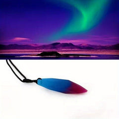 1pc Starry Sky Resin Luminous Necklace DIY Pendant Gift