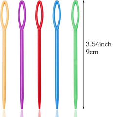 25pcs Large Eye Plastic Needles - Yarn Needles - Tapestry Needles