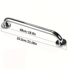 1pc Shower Grab Bar Stainless Steel Bathroom Handle Elderly Safety 30 40
