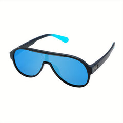 JACIEYU Polarized Aviator Sunglasses TR90 Frame Oval UV400 Sun Glasses