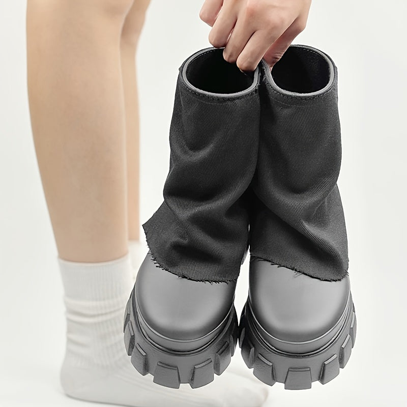 Women's PVC Waterproof Rain Boots Wear Resistance Non Slip Durable Water Boots