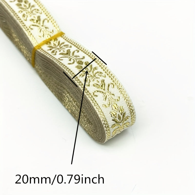 Vintage Ethnic Embroidery Ribbon Boho Lace Trim DIY Sewing Accessories