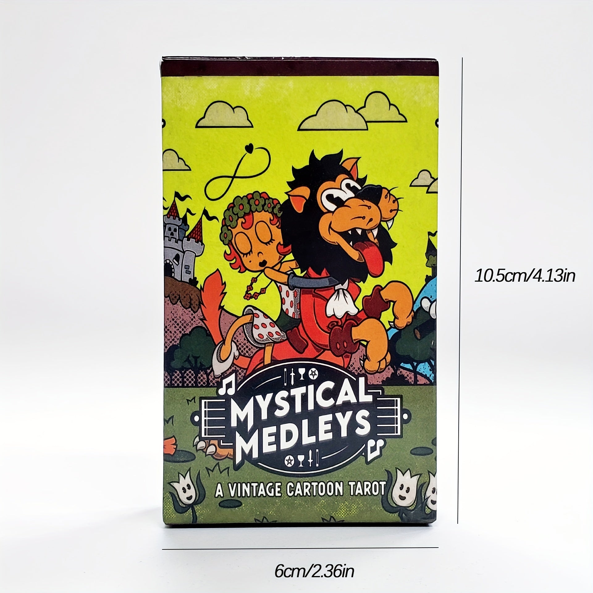 Mystical Medleys Retro Cartoon Tarot Drinking Table Card Game