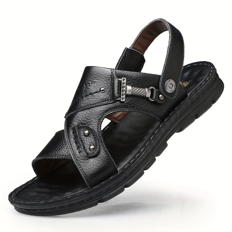 LAORENTOU Men's Wear-resistant Sandals Quick Drying Comfy Slides