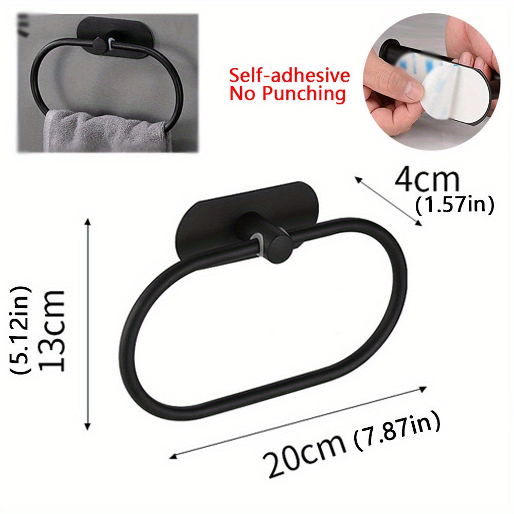 Self Adhesive Towels Rack Stainless Steel Towel Ring