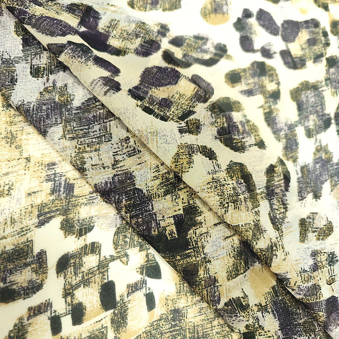 1yd Comfortable & Breathable Chiffon Fabric for DIY Clothing Pants Dress
