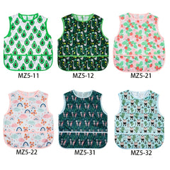 Mumsbest Baby Bib Waterproof Feeding Smock with Food Catcher 6-24 Months