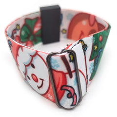 Christmas Snowman Bracelet Adjustable Waterproof Wristband