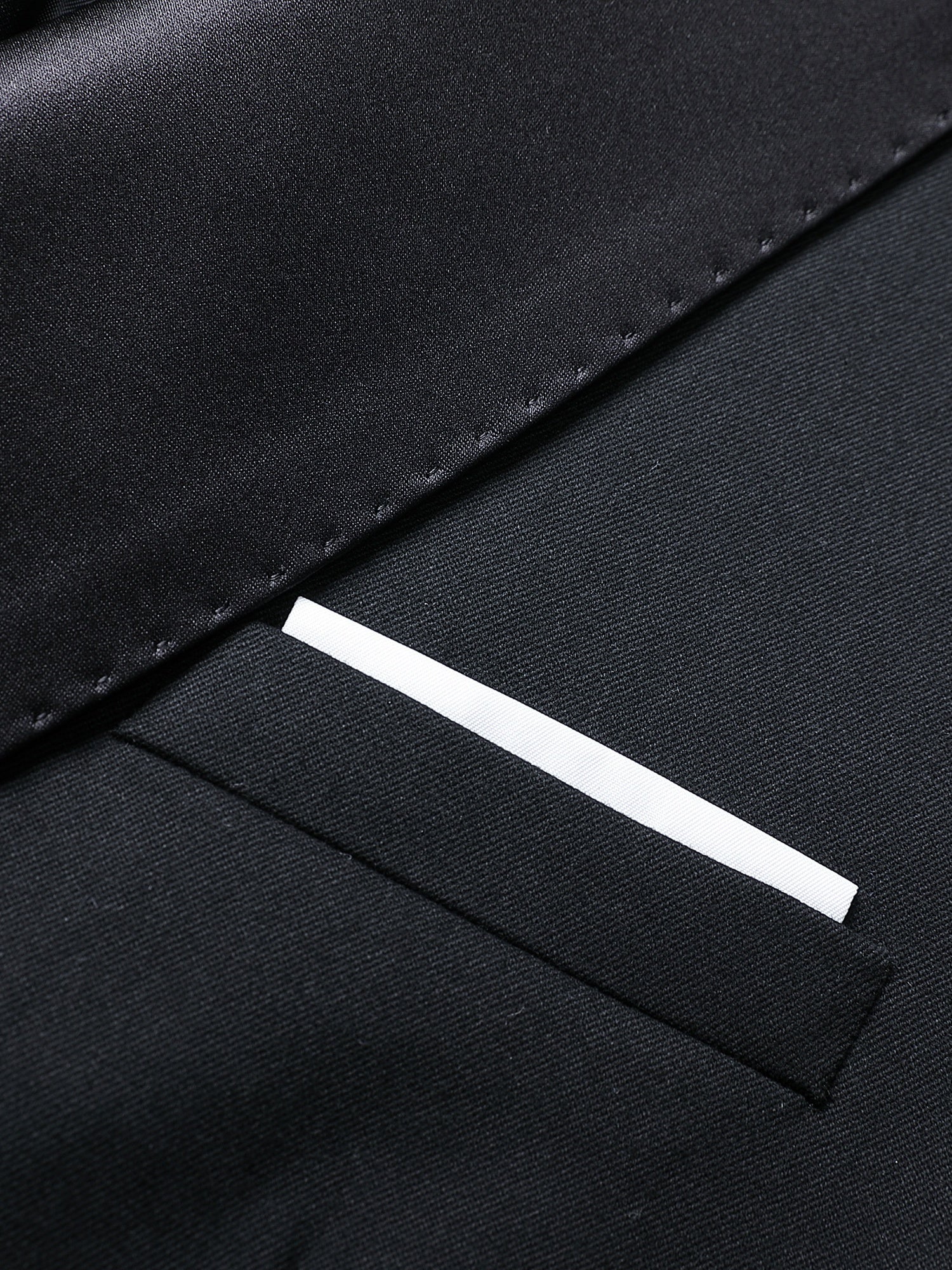 Men's Shining Lapel Tuxedo Jacket for Wedding Banquet