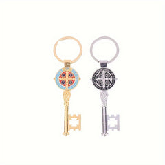 Creative Key shaped Keychain Keyring For Men Women Alloy Key Chain Pendant