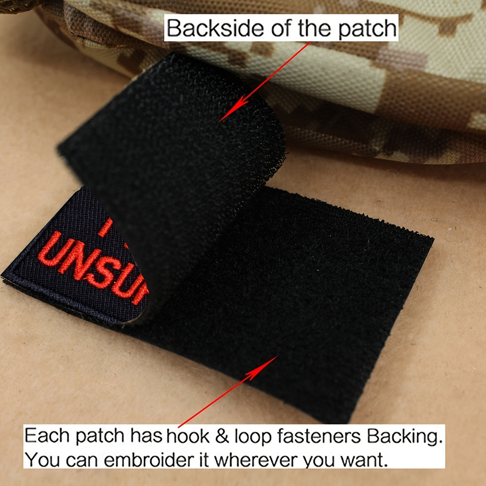 Left Unsupervised Morale Patch w/ Hook & Loop