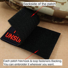 Left Unsupervised Morale Patch w/ Hook & Loop