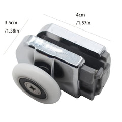 Silver Bathroom Door Roller for Glass Sliding Doors