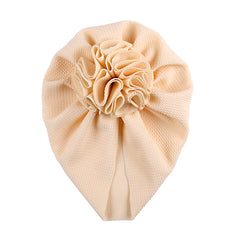 Newborn Flower Turban Hat Cap Beanie for Baby Boys and Girls