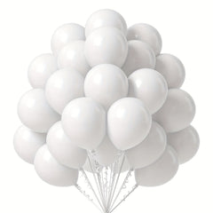 20pcs 12 Inch Rainbow Latex Balloons - Bright Party Balloons for Birthdays