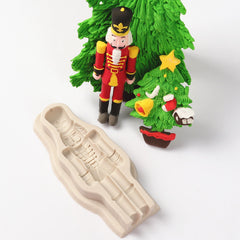 Silicone Christmas Guard Fondant Cake Chocolate Molds DIY Fondant Tools