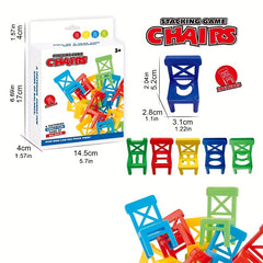Exciting Chair Jenga Game Set
