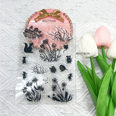 Animal Plant Clear Stamp Silicone Stamp For Scrapbooking DIY Card Making