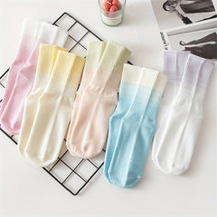 Gradient Elastic Pilates Non Slip Socks