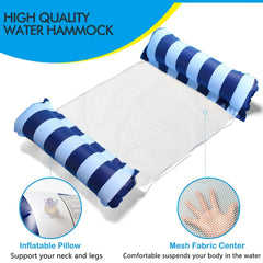 2 Pack Inflatable Pool Floats for Adults Hammock Lounge Chair Drifter