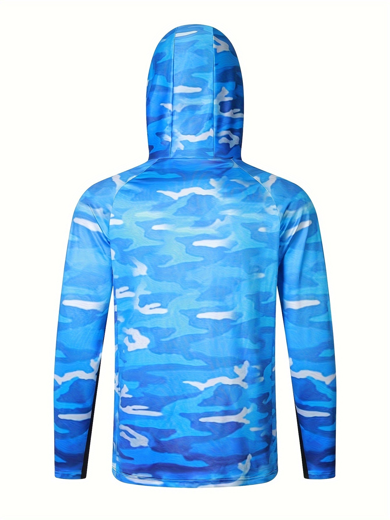 Men's UPF 50 Sun Protection Hoodie Long Sleeve Quick Dry Top