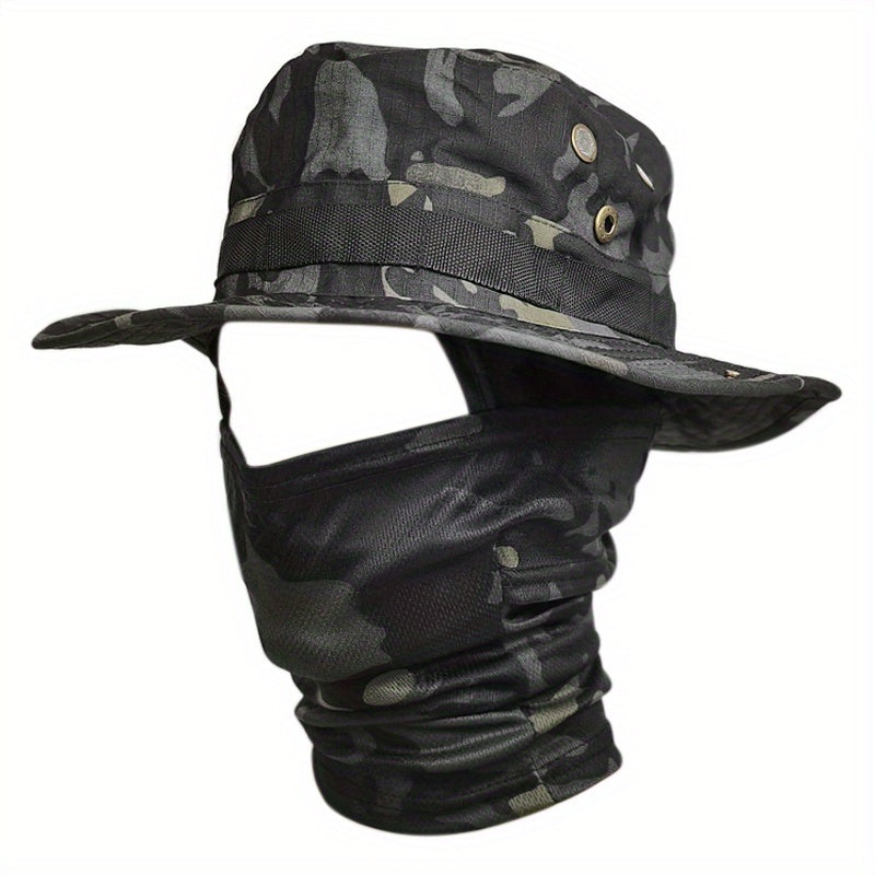 Stay & Protected Camo Boonie Hat for Outdoor Sports