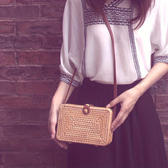 Mini Bucket Bag Portable Handbag Outdoor Storage Bag