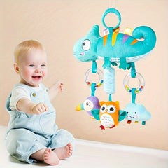 USATDD Soft Animal Hanging Rattle Toy for Babies