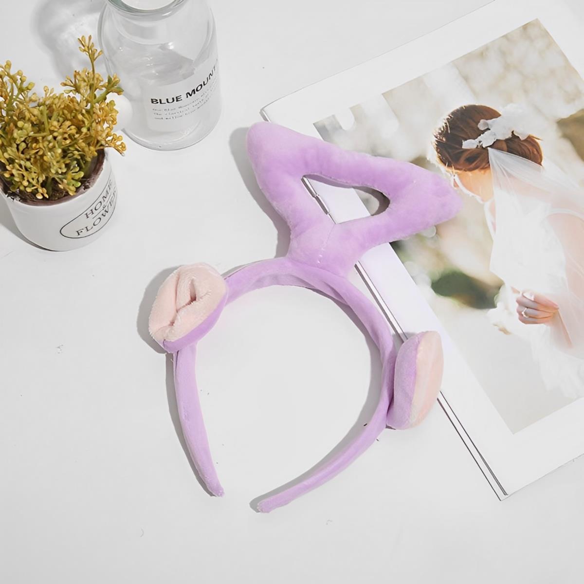 Children's Solid Cartoon Headband Hair Accessories