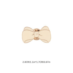 Girls Cartoon Bow Pin Decorative Accessories For Scarf Sweater