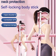 Adjustable Yoga Stick for Posture Correction and Full Body Stretching
