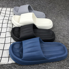 Men's Cloud Slides Pillow Slippers Lightweight Non slip Shoes