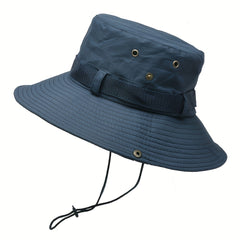 Adult's Sun Protection Fishing Bucket Hat Lightweight Wide Brim Sun Cap