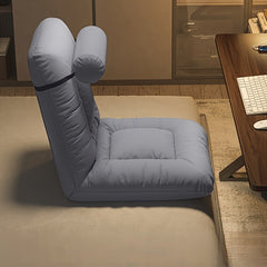 Foldable Lazy Sofa Chair Backrest Lounge Chair for Home Outdoor Travel Camping