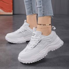 Women's Chunky Sneakers Shock Absorption Running Shoes