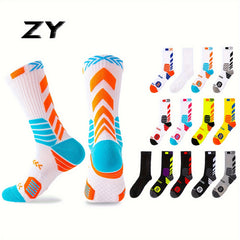 Long Basketball Socks Thickened Shock Absorption Sports Socks