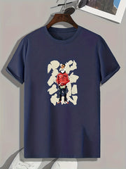 Men's Graphic T-shirt for Summer