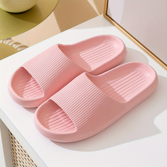 Women's Soft Indoor Slippers Non Slip Bath Slides Shoes