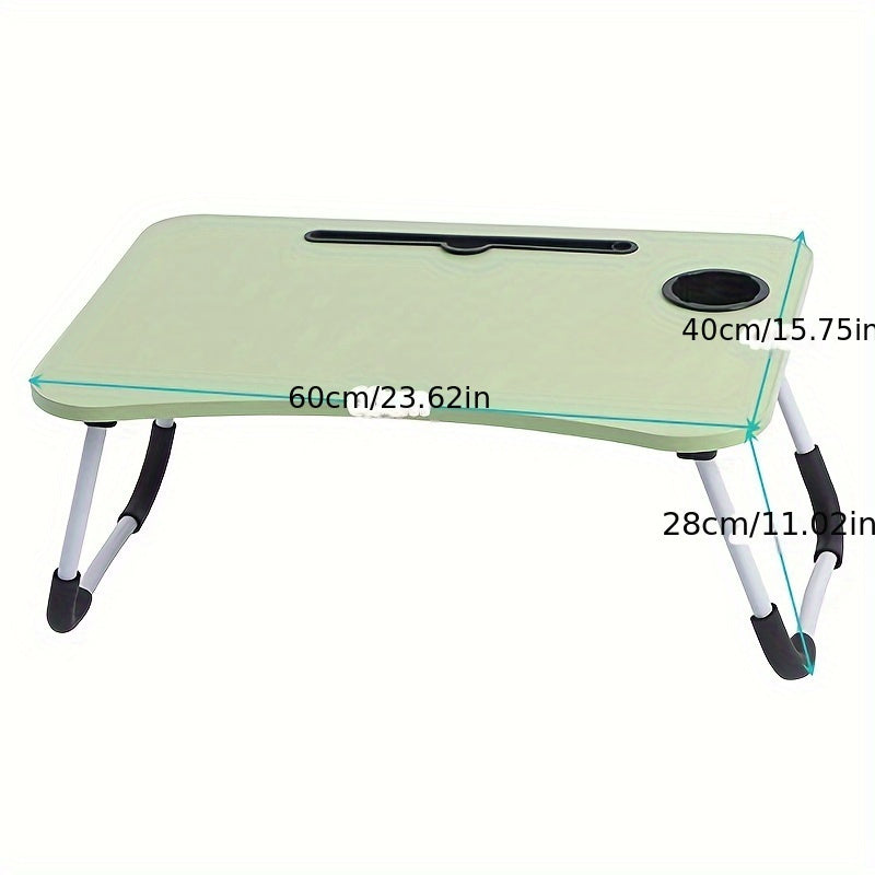1pc Three Colors Two Folding Computer Bed Desks Lazy Student Dormitory Tables