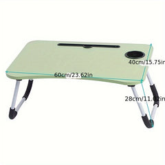 1pc Three Colors Two Folding Computer Bed Desks Lazy Student Dormitory Tables