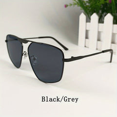 Irregular Sun Protection Glasses Polarized Copper Alloy Men Women