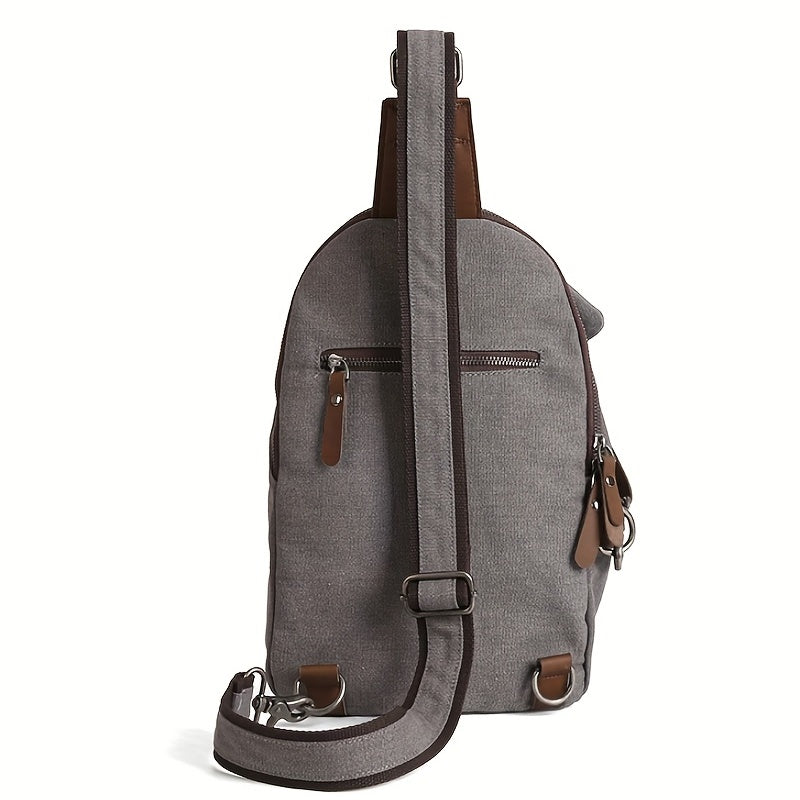 Men's Casual Crossbody Bag Outdoor Chest Bag