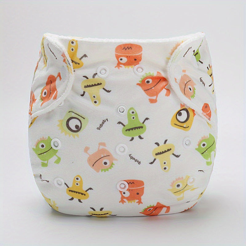 1pc Reusable Cloth Diaper Adjustable Washable Microfiber Insert High Baby Cloth