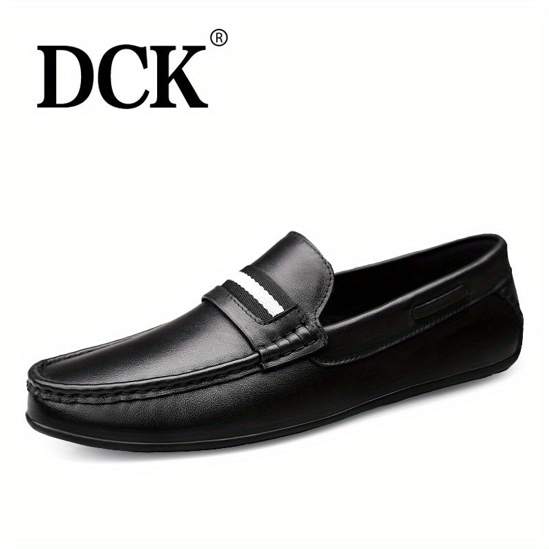 Men's Comfy Moccasin Loafers Non-slip Driving Shoes