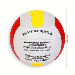 Durable PU Volleyball Size 5 with Pump - Training Entertainment